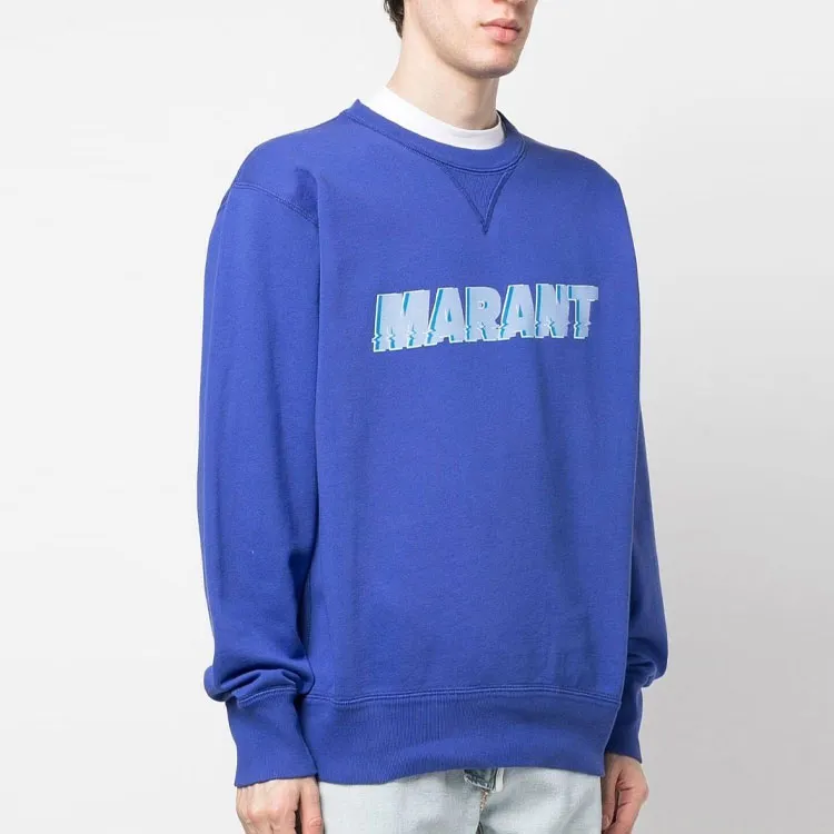 ISABEL MARANT Sweatshirts Men Blue-2