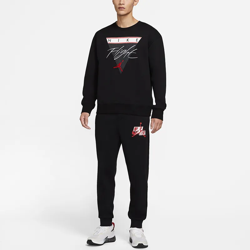 Jordan Flight Crewneck Graphic Hoodie-2