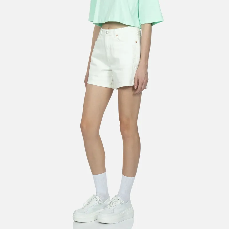 EVISU Denim Shorts Women's White-2