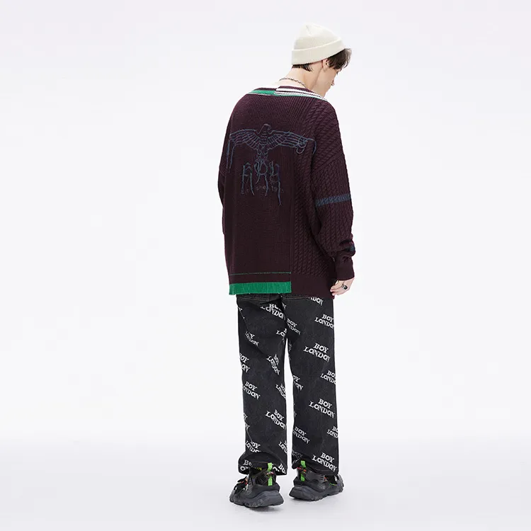 Boy London Sweater Unisex Brown-4
