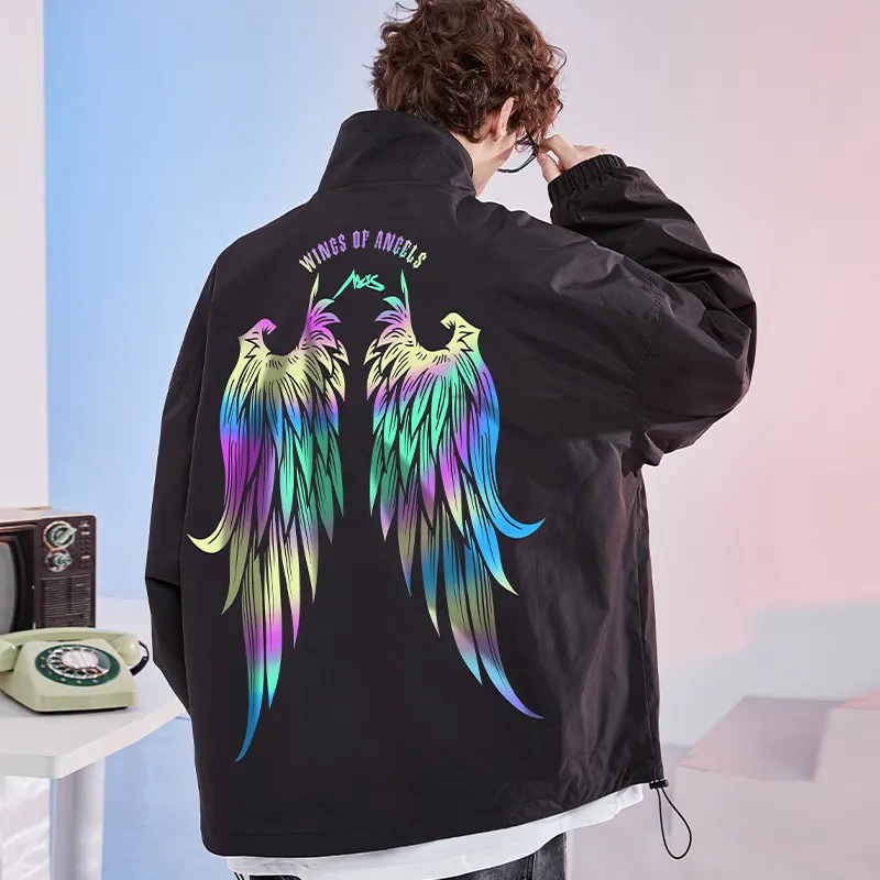 SANSYAS Loose Fit Jacket Unisex-3