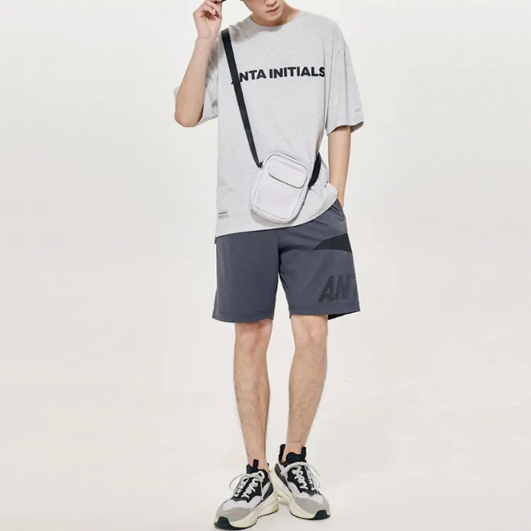 Anta Sports Shorts Men's Castle Gray-5