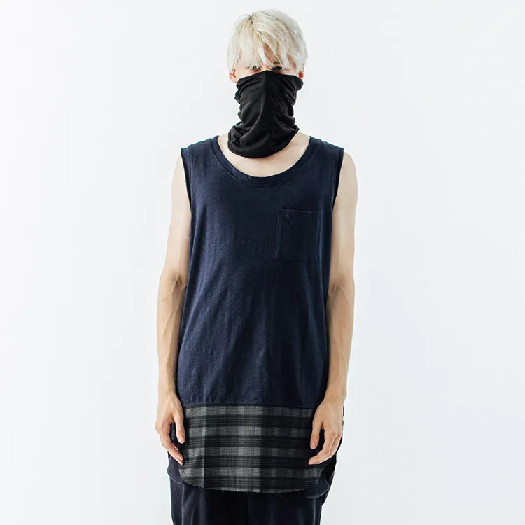 FLOAT Tank Tops Unisex Blue-2
