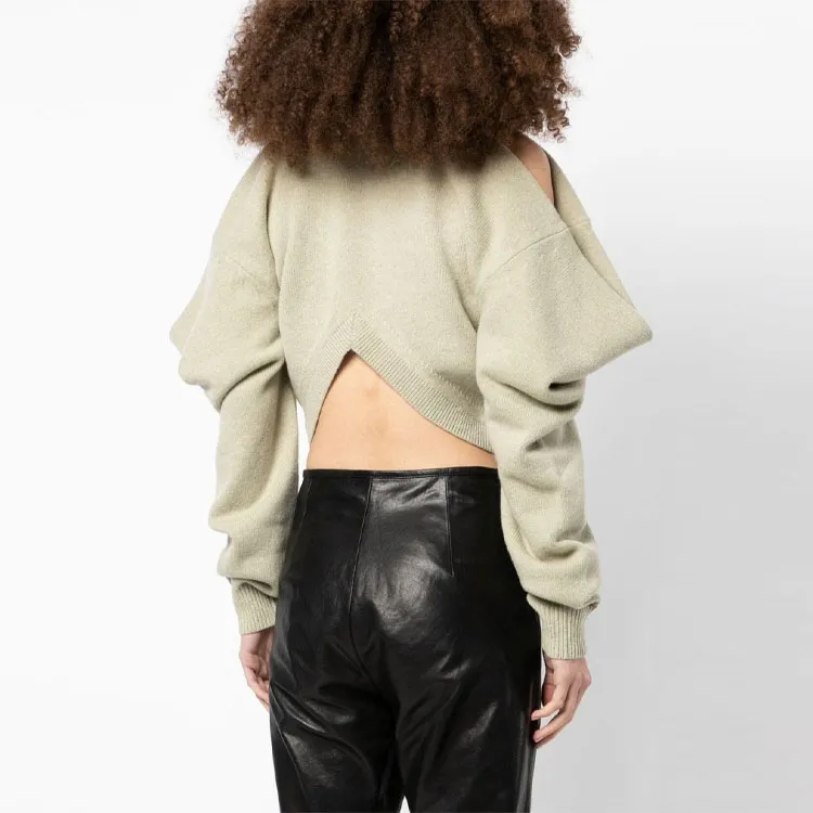 Alexander Wang Draped sleeve Knit Jumper-2
