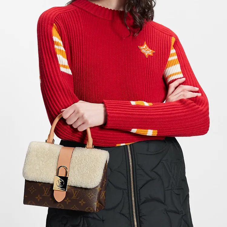 LOUIS VUITTON Locky Bb Brown-6