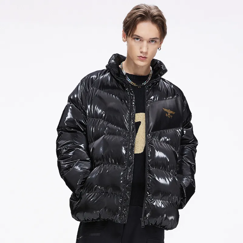 Boy London Puffer Jacket Unisex Black-2