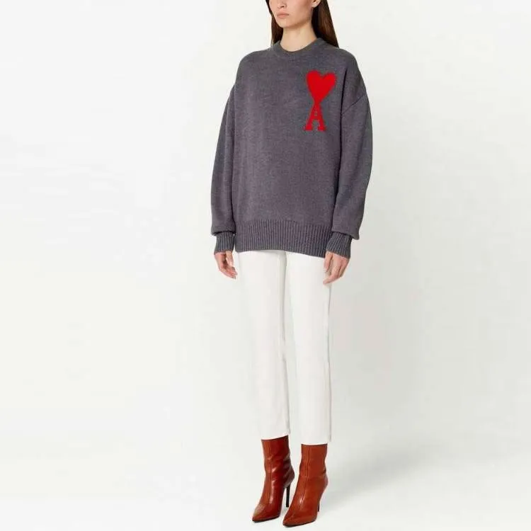 Ami Paris Adc Crewneck Sweater-2