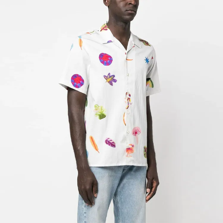 Paul Smith Shirts Men White-3