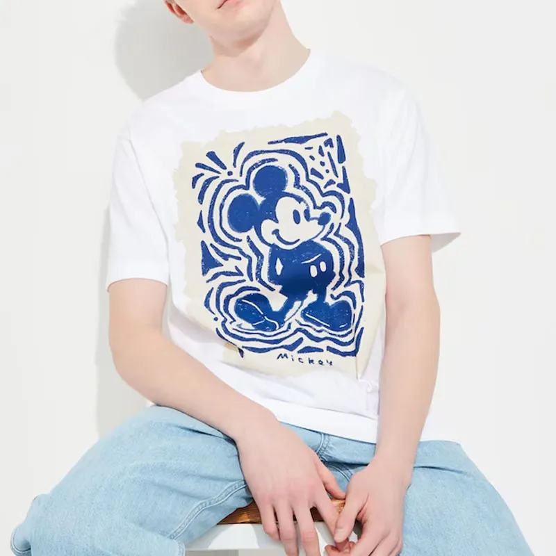 Disney X UNIQLO X Disney Co branded SS23 T Shirts Unisex White-2