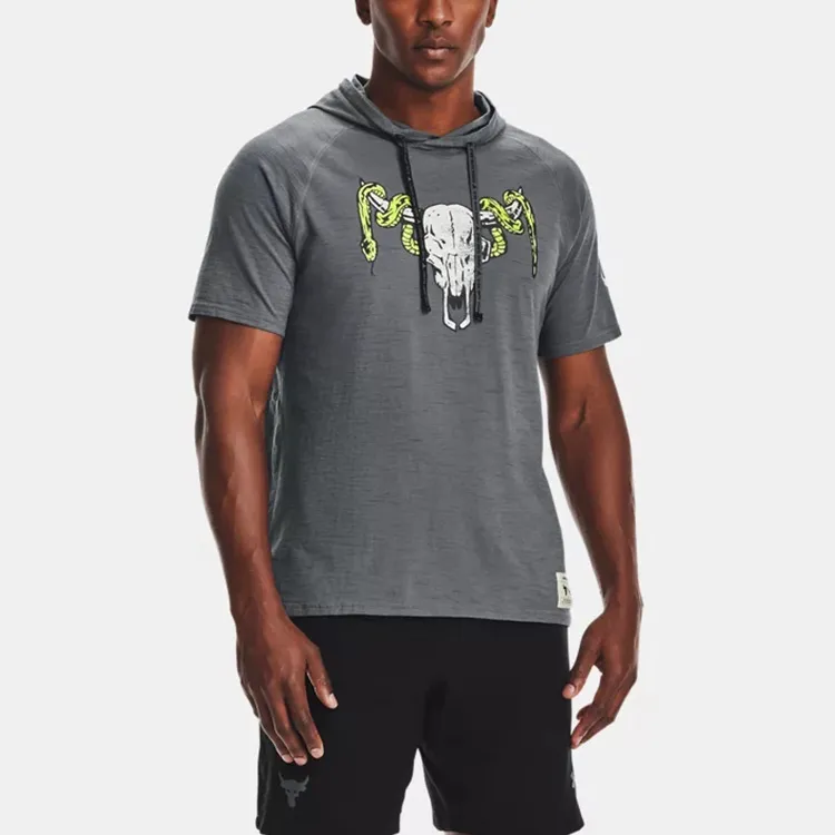 Under Armour Project Raglan Sleeve T Shirt Men's Dark Gray-3
