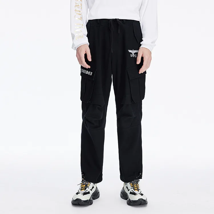Boy London FW21 Straight Casual Pants Unisex Black-6