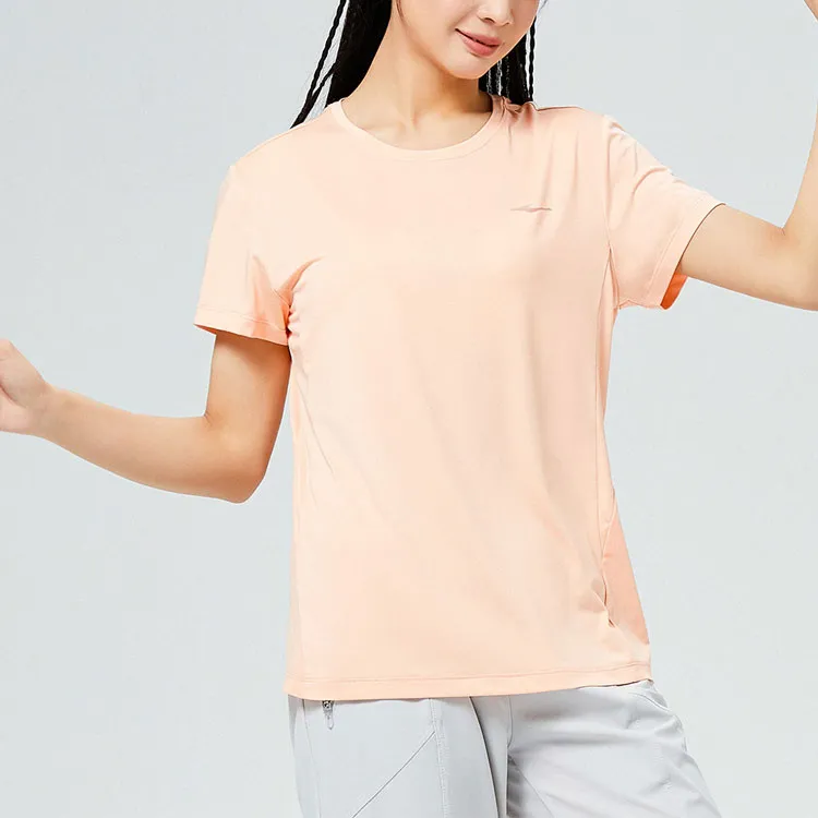 Erke T Shirt Women's Cream Orange-3