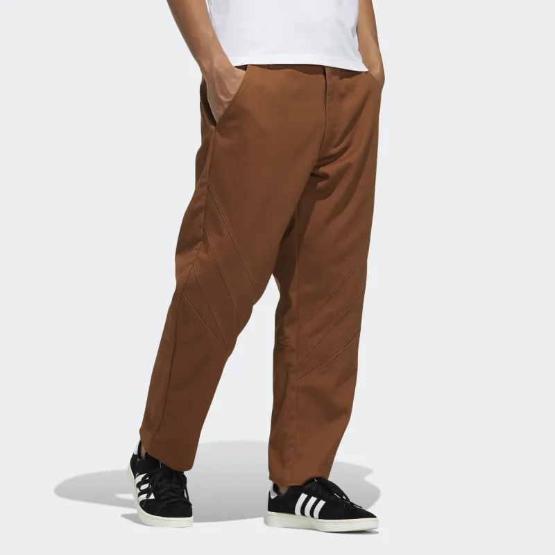 Adidas Originals Knitted Sports Pants Men's Brown-3