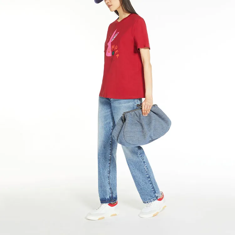WEEKEND MaxMara T Shirts Women's Red-4