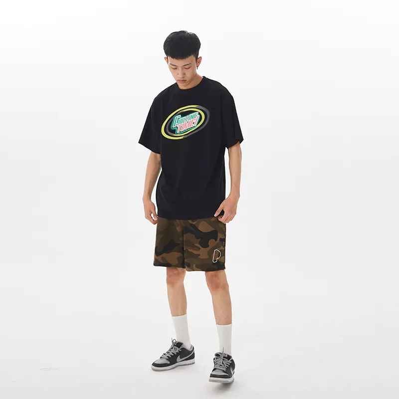 Phew Casual Shorts Men's Yellow Green-2