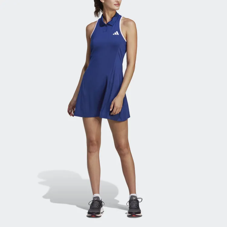 Adidas Sleeveless Dresses Women's Blue-1