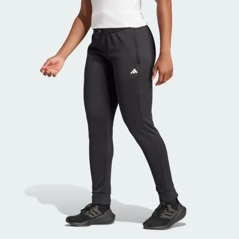 Adidas AEROREADY Knitted Sweatpants Women's Black-1