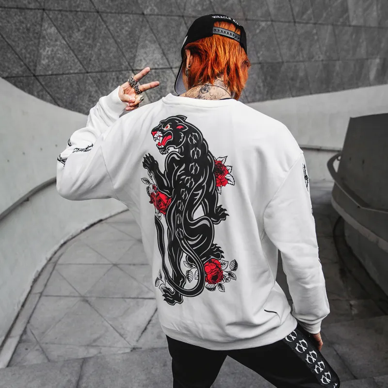 MIRACLE KILL Crew Neck Regular Sweatshirt Unisex-5