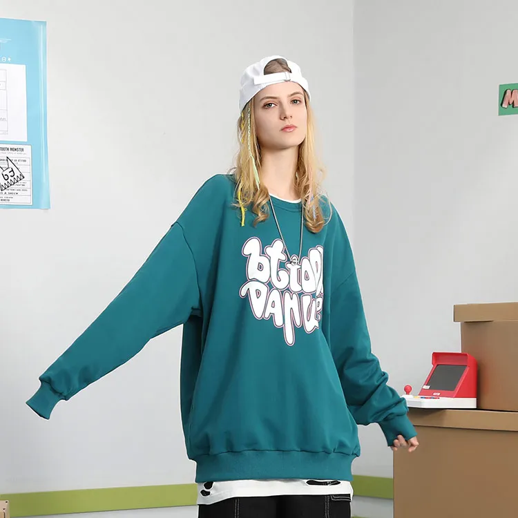 Bt Crew Neck Loose Fit Sweatshirt Unisex-9