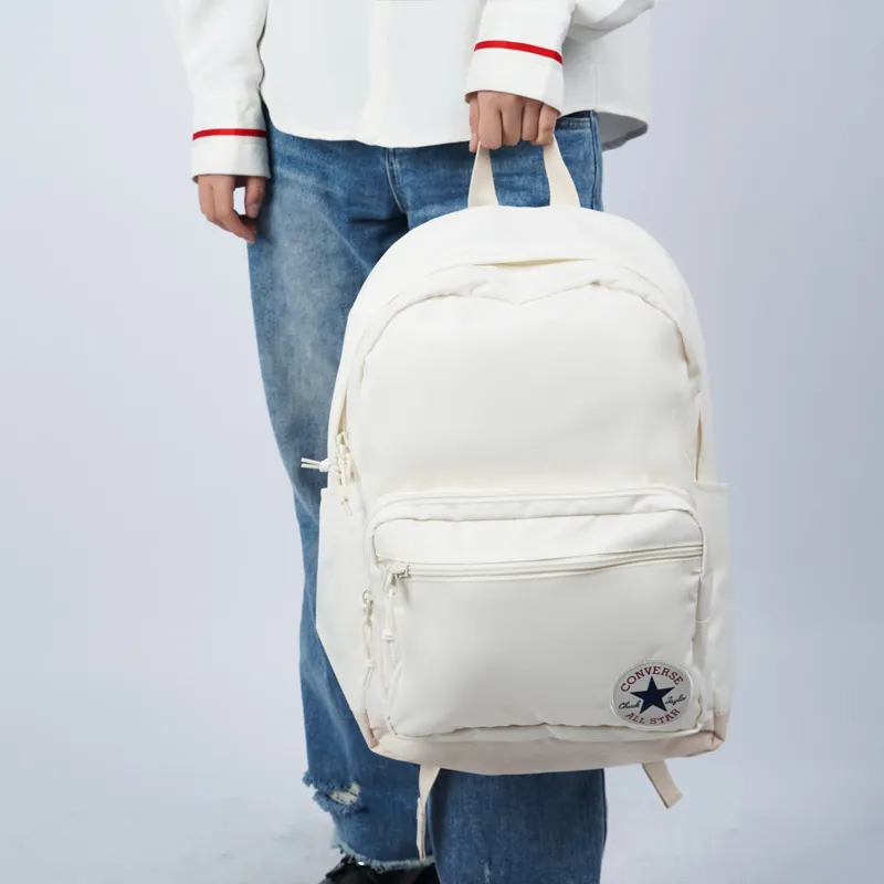 Converse Polyester Backpack Regular Unisex White-3
