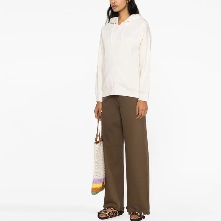 GANNI Sweatshirts Women's Ecru-3