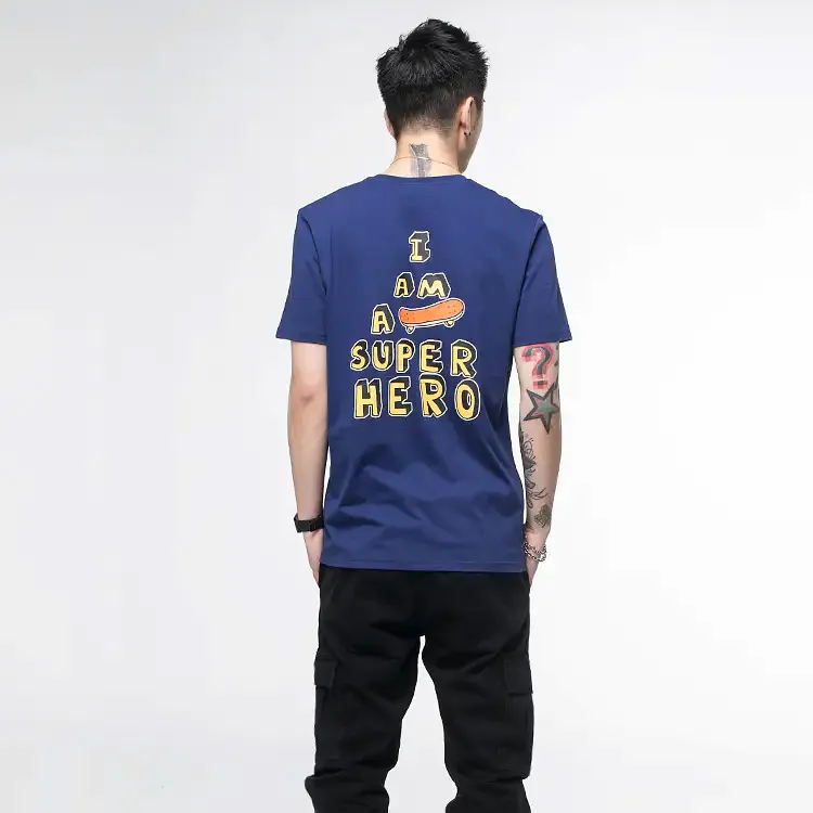 Vans Tyakasha Top T Shirts Men Blue-3