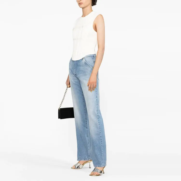 DION LEE Ribbed Corset Top-2
