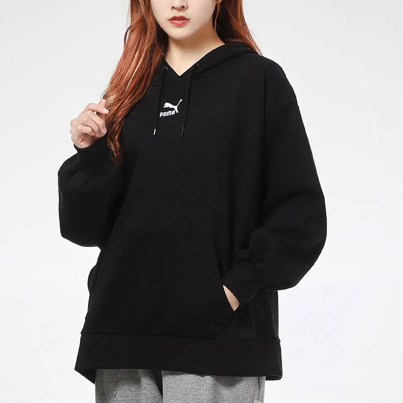 PUMA Sweatshirts Women's Black-4