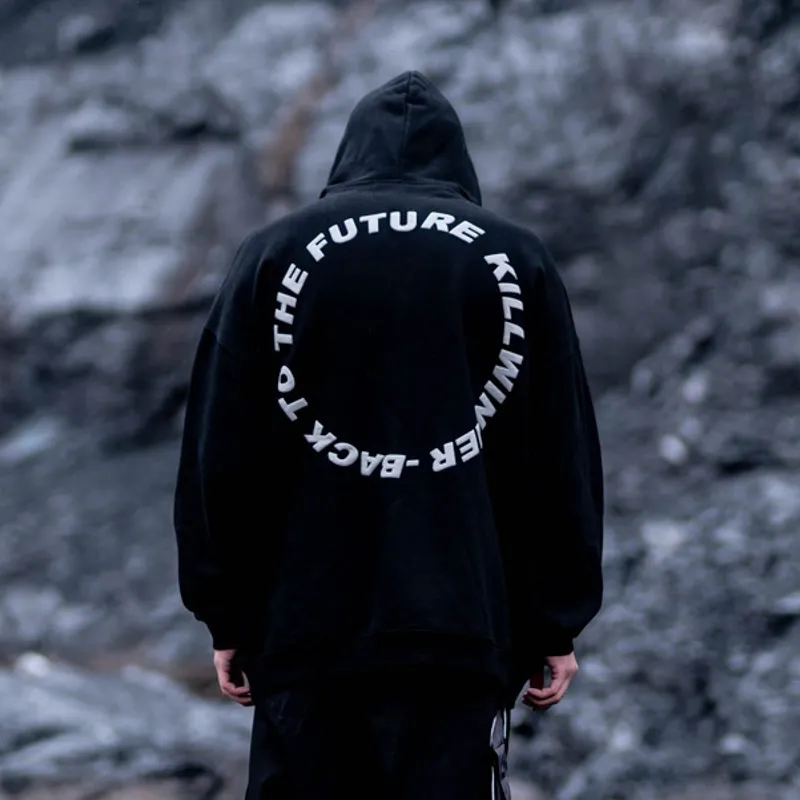 KILLWINNER Sweatshirt Fall Unisex-3