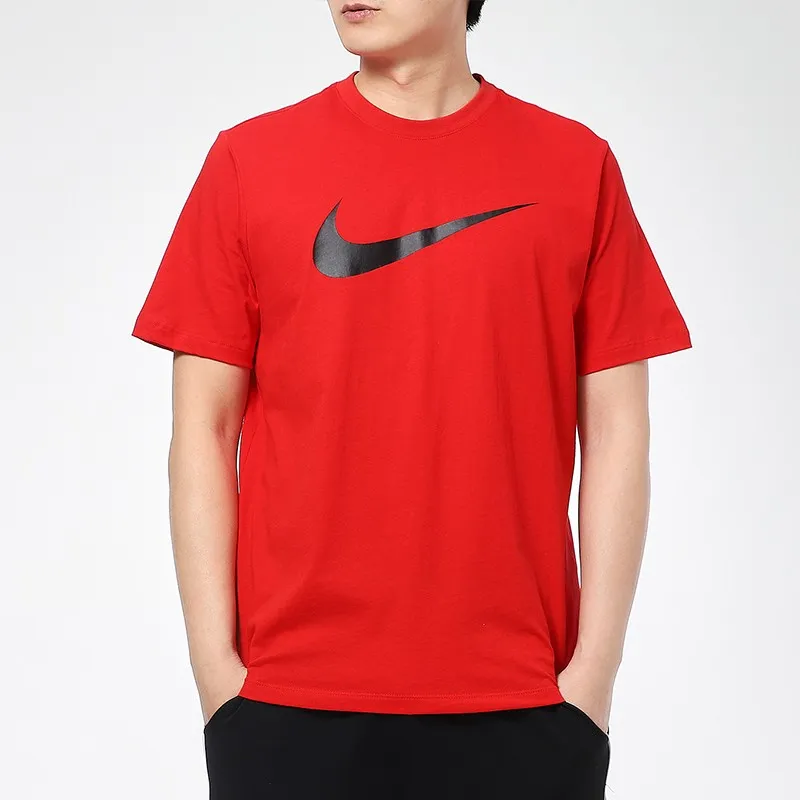 Nike T Shirts Men Red-2