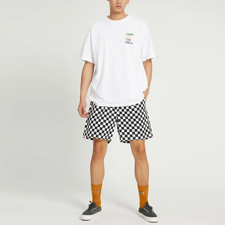 Vans Dart Board SS T Shirts Men White-5