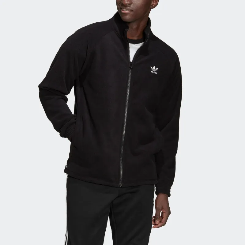 Adidas Originals Adicolor Classics Trefoil Teddy Fleece Jacket-1
