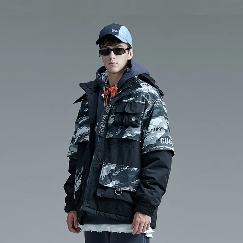 Guuka Puffer Jacket Men's Black-5