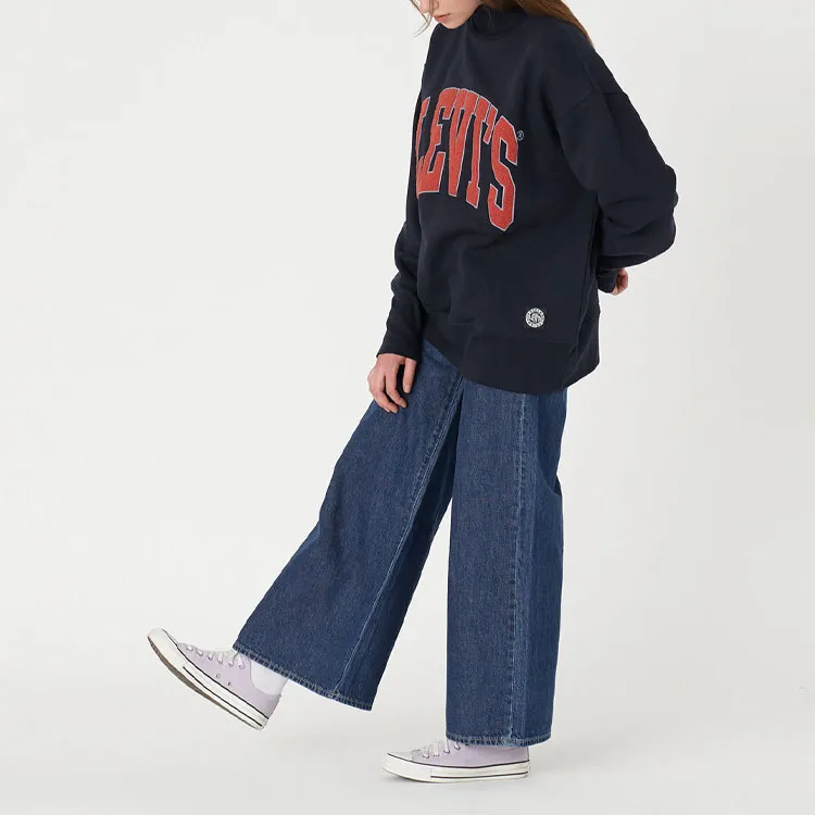 Levi’s Sweatshirt Women's Navy Blue-4