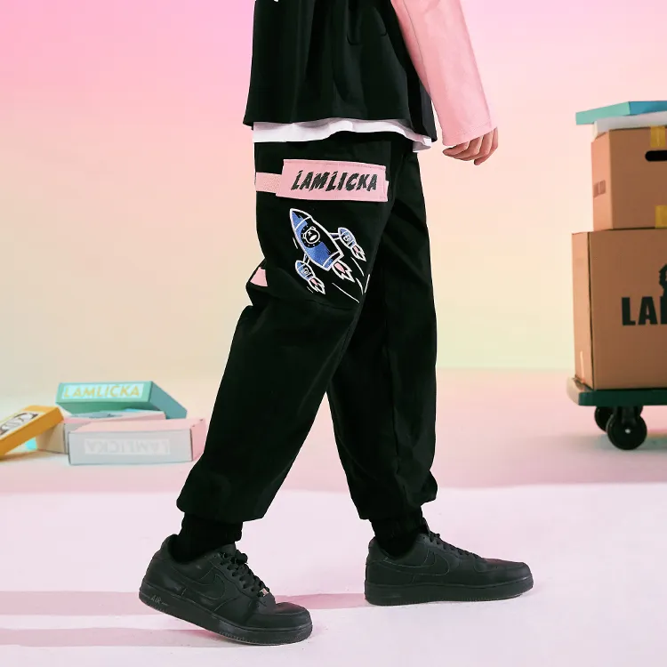 LAMLICKA Knitted Sweatpants Unisex-4