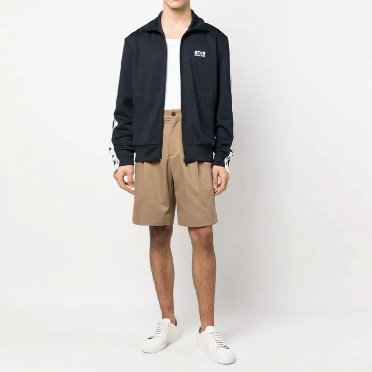 Golden Goose Logo Patch Bermuda Shorts-1
