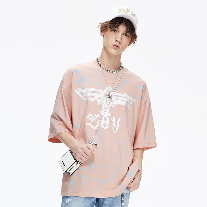 Boy London Heavyweight T Shirt Unisex Pink-6