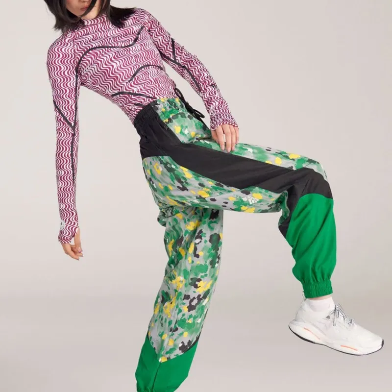 Adidas Knitted Sweatpants Women's Green-7