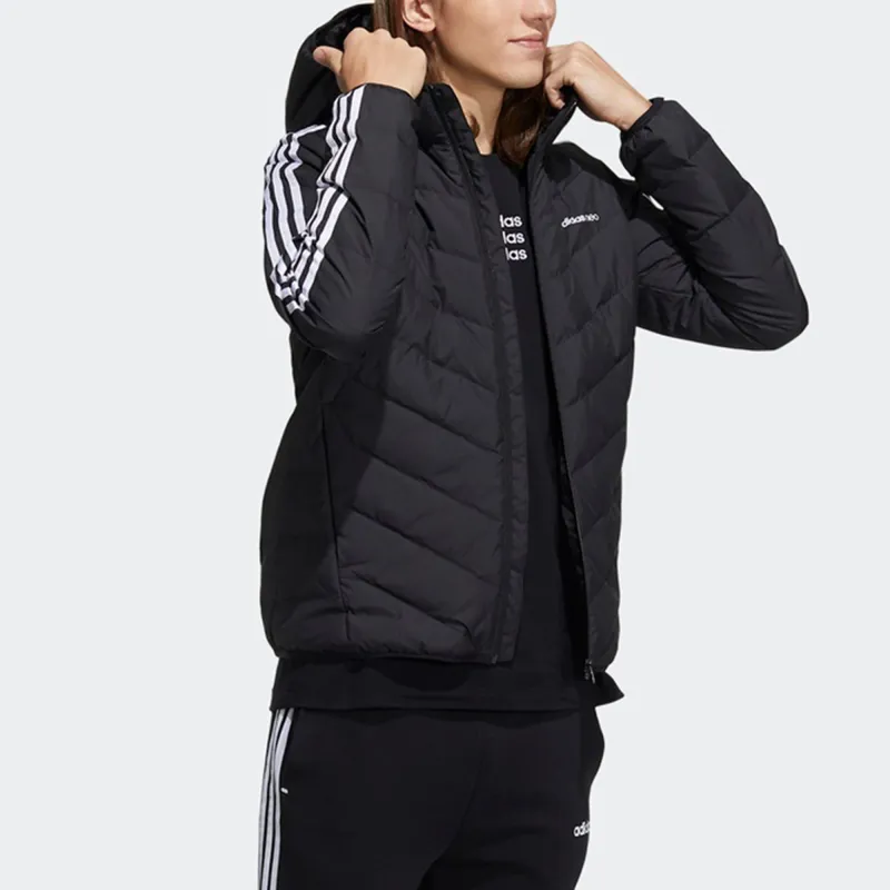 Adidas Neo Down Jacket Winter Men's Black-4
