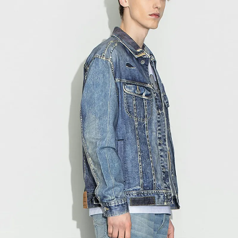 Lee Denim Jackets Men Light Blue-5