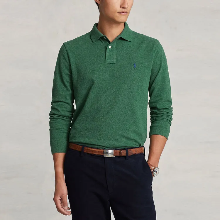 Polo Ralph Lauren Polo Shirts Men Green-2