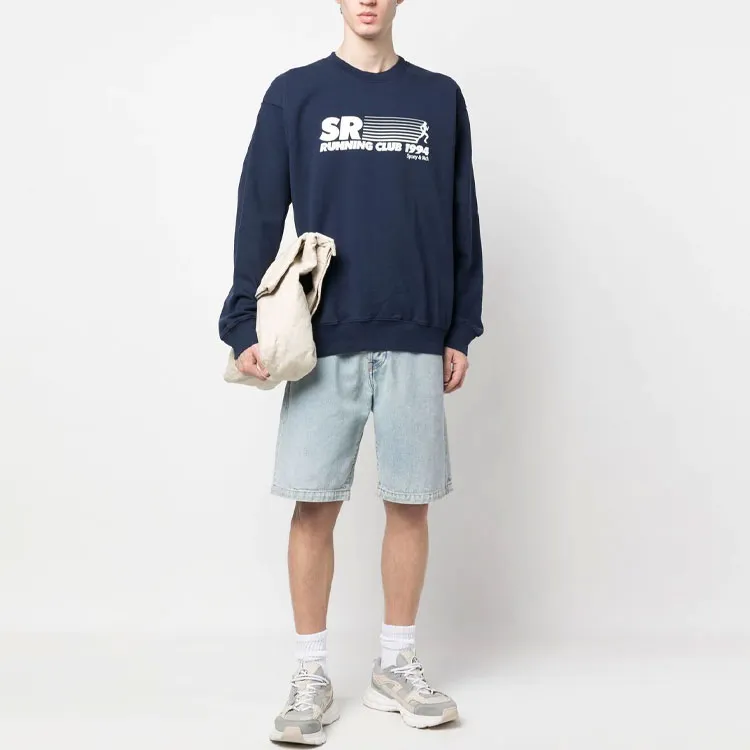 SPORTY & RICH Sr Running Club Sweatshirt-2
