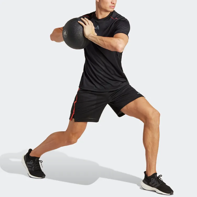 Adidas Workout Base Logo Tee-3