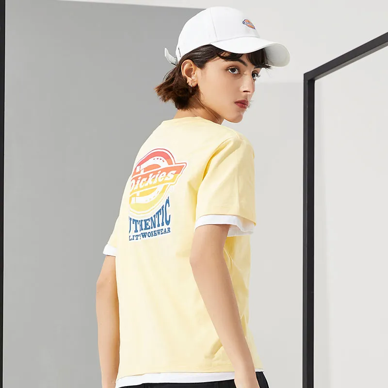 Dickies T Shirt Unisex Light Burnt Yellow-3