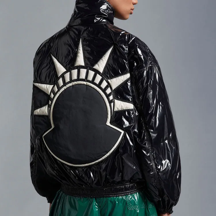 MONCLER GENIUS Moncler X Alicia Keys Logo Patch Padded Jacket-2