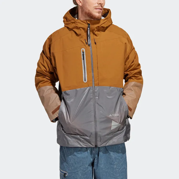 Adidas TERREX X And Wander Waterproof And Windproof Windbreaker Jacket Men's-1