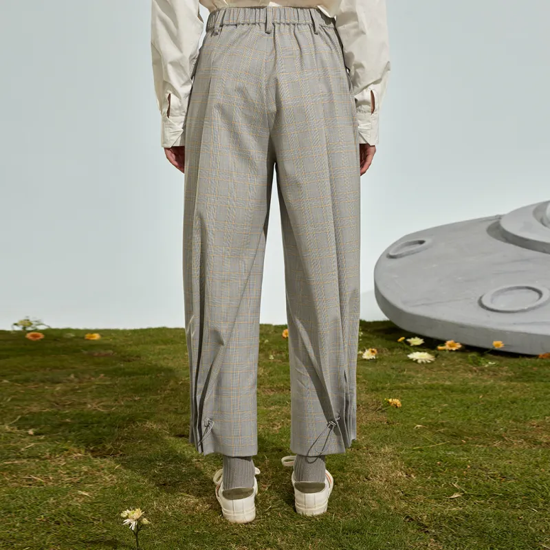 Bosieagender Straight Casual Pants Unisex-3