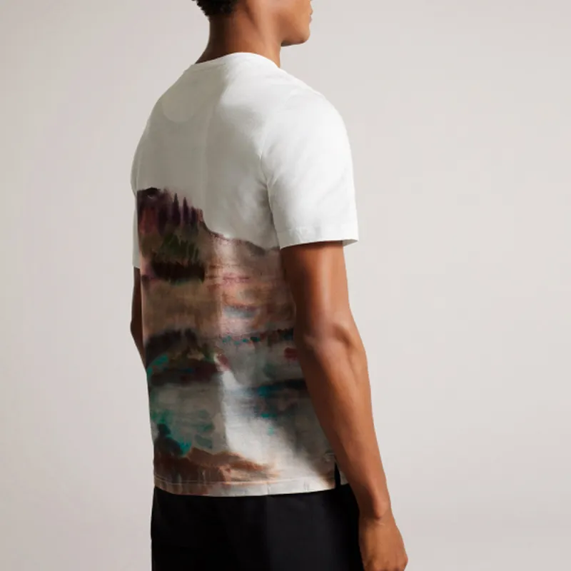 Ted Baker T-Shirts Men White-2