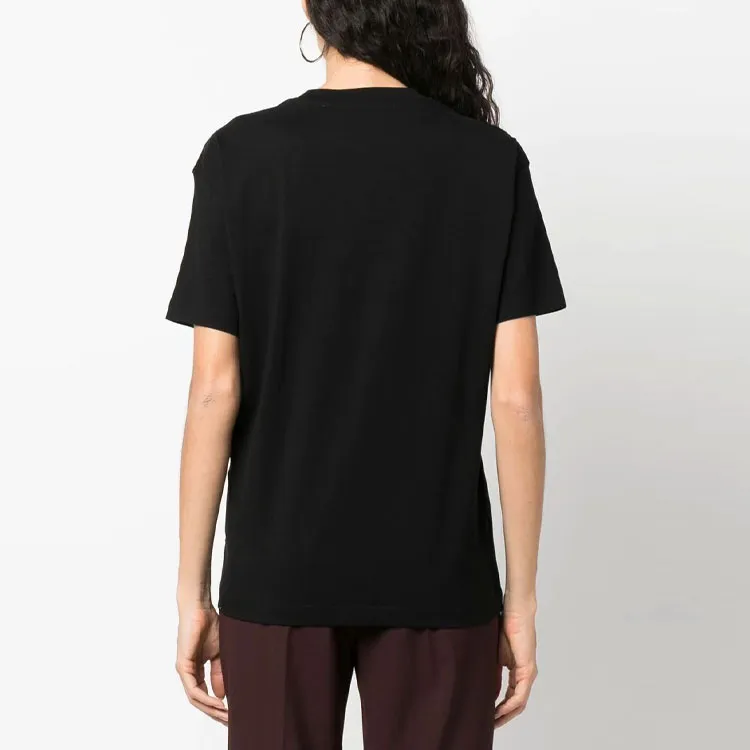 OFF WHITE Women's Kids Swimming Logo Casual S/S T shirt Black/Multi-2