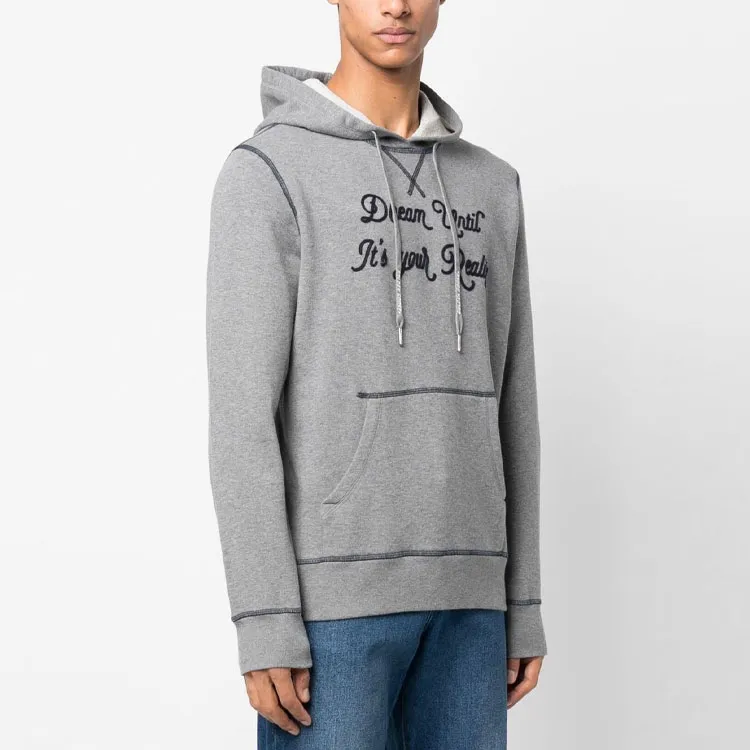Golden Goose Sweatshirts Men Gray-3